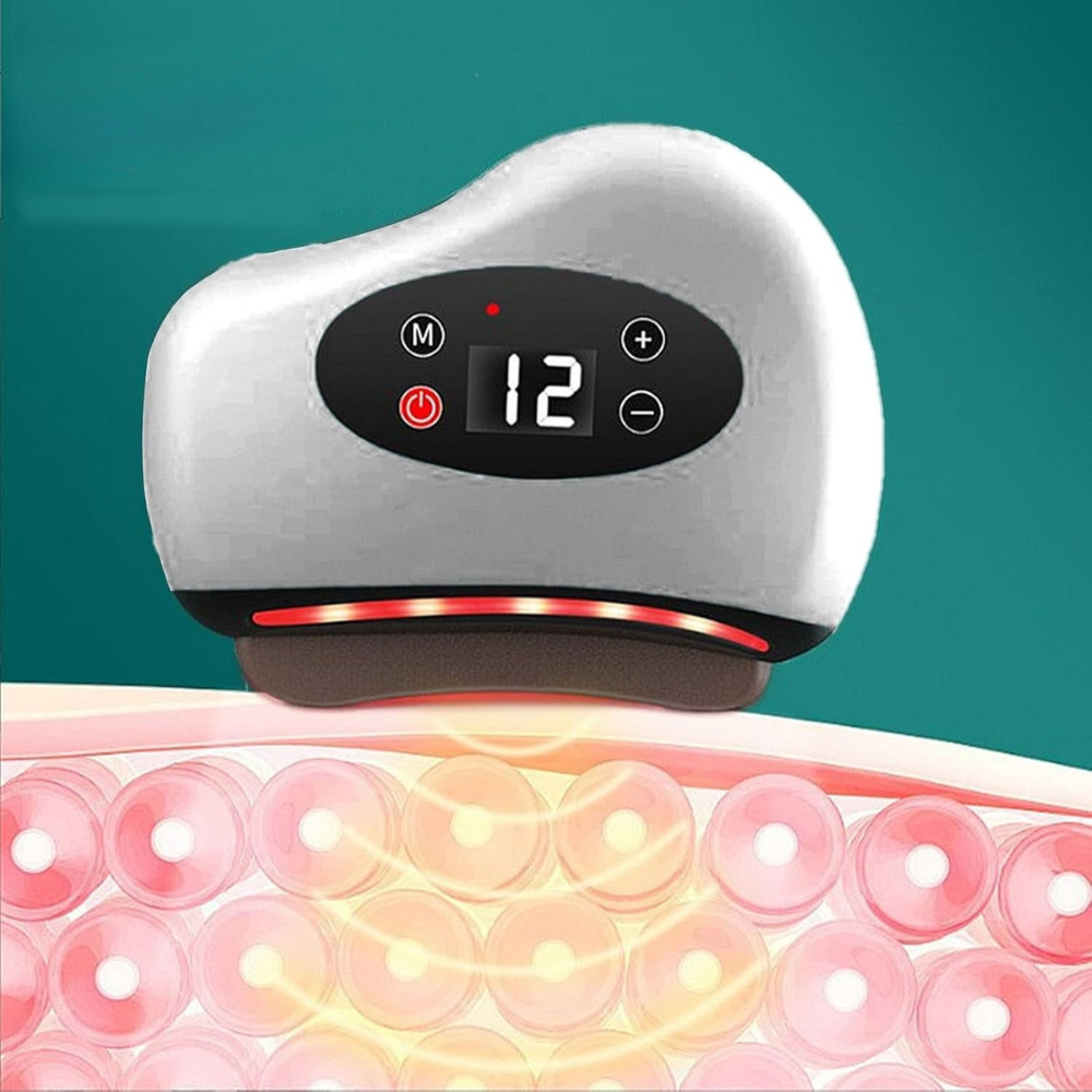 Gua Sha électrique GlowSha - coloris Blanc