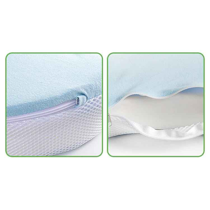 Housse amovible et lavable du coussin de sommeil Ysealia