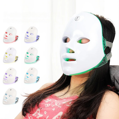Masque LED Visage - LightDerma™ -50% Blackfriday